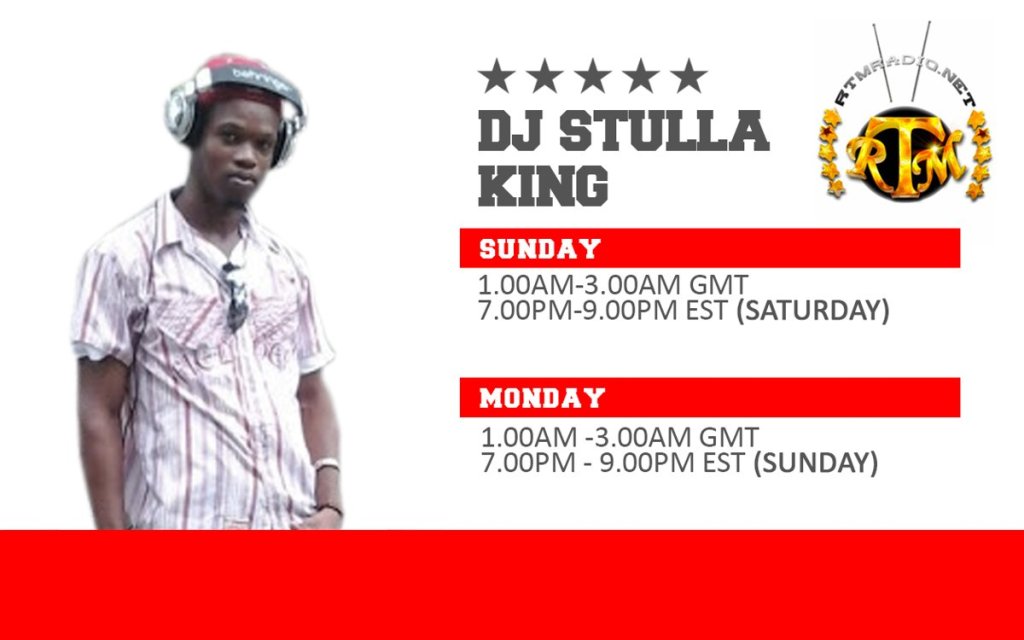 RTMRADIO.NET show flyer for Stulla King