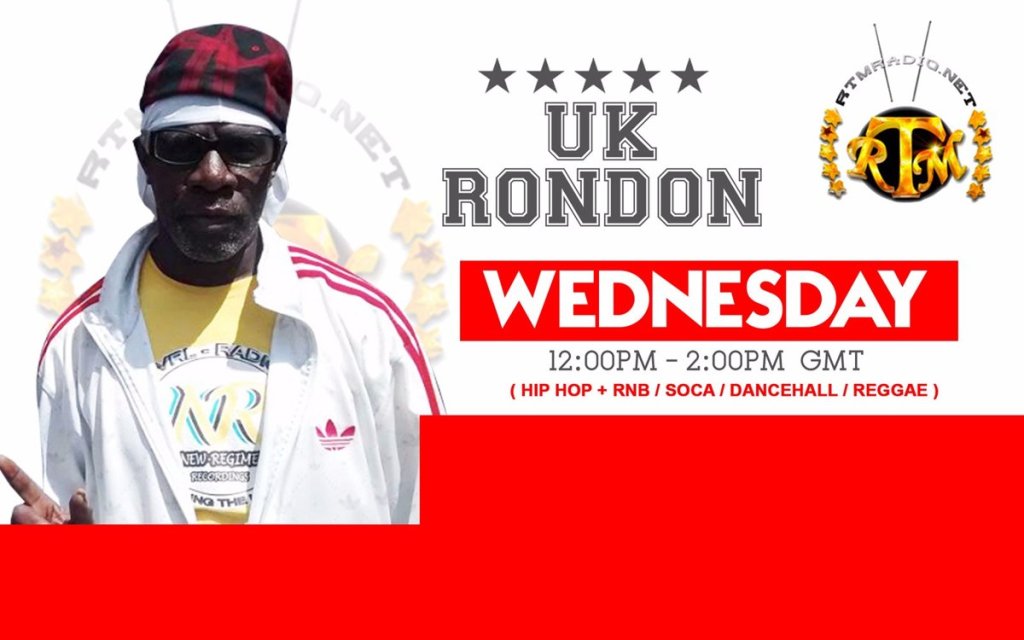 RTMRADIO.NET show flyer for UK Rondon