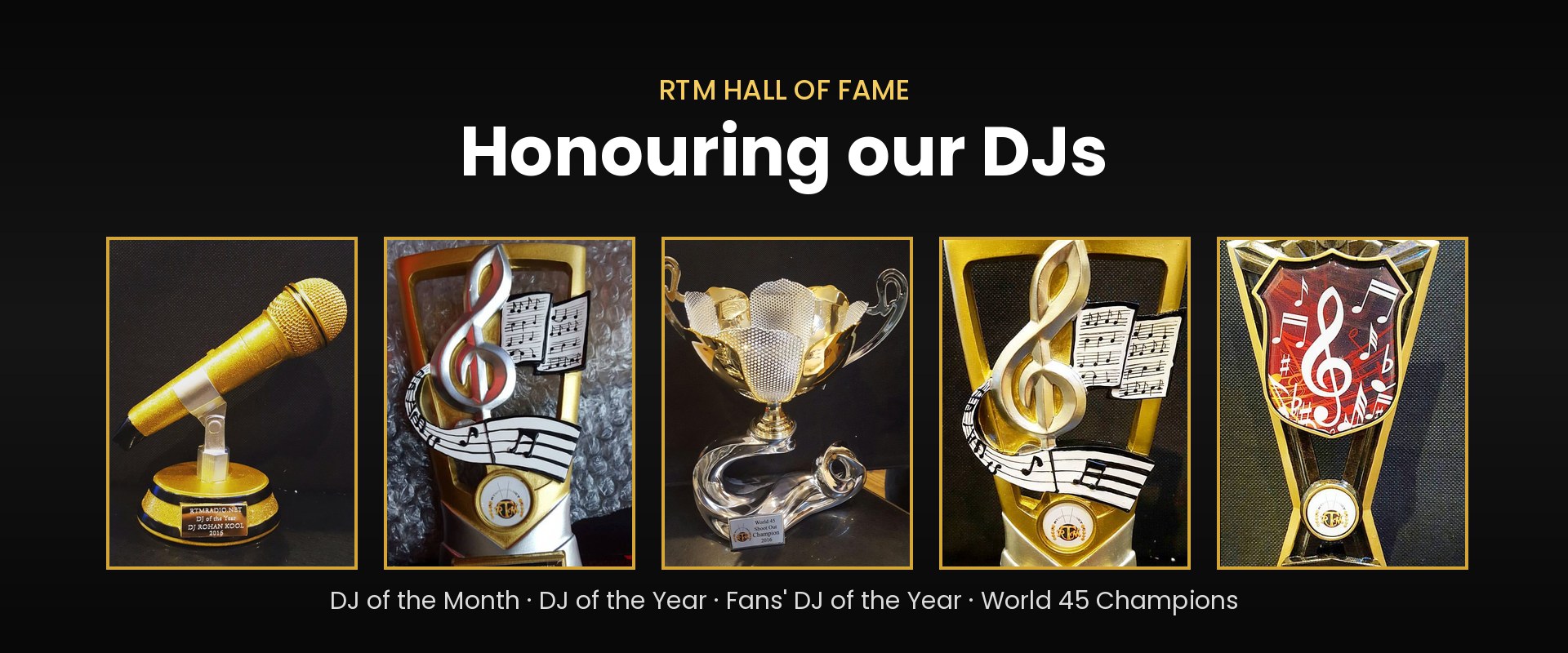 RTMRADIO.NET Hall of Fame – honouring our DJs
